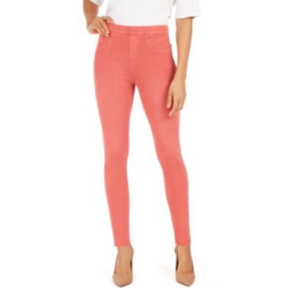 SPANX Jeanish Ankle Leggings Nantucket Red S